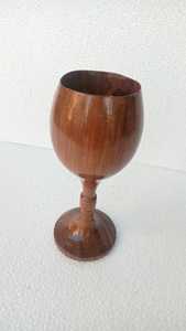 Haute qualité en bois naturel Style américain poignée jetable chope à bière taille personnalisée naturel fini fête de mariage décor à la maison - Product Image 6