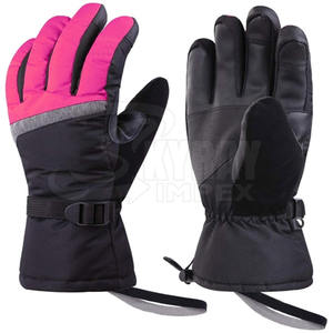Recién llegado, guantes de esquí de la mejor calidad para hombres, guantes de esquí de talla grande hechos en fábrica, precio al por mayor - Product Image 1
