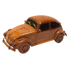 Handmade Vintage Resin and Wooden <b>Toy</b> Car Model Inspired Educational Play <b>Vehicle</b> Unisex Unique Learning Gift Wholesale - Product Image 3