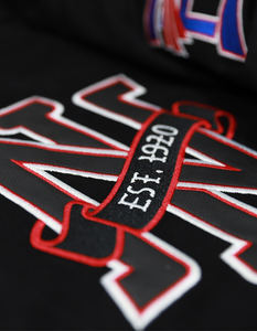 Chaqueta de cuero de lana con letras personalizada para hombre, chaqueta universitaria de talla grande para hombre, parches de chenilla y logotipo personalizado bordado - Product Image 4