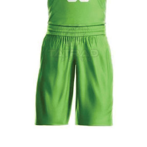 Dernier design d'uniforme de basket-ball respirant imprimé avec logo personnalisé et couleur unie pour les vêtements de sport pour hommes adultes - Product Image 5