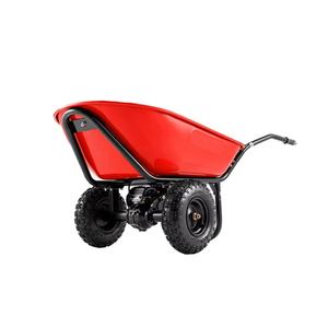 Venta al por mayor de carretilla eléctrica de servicio pesado con rueda neumática Carro de metal industrial sitios de construcción jardines silenciados - Product Image 1