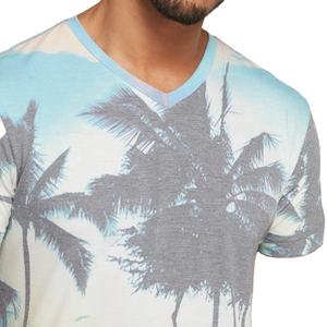 Camisetas de Verano Casuales sin Mangas para Hombre, Cuello Redondo, 100% Algodón, Cuello Alto, Doble Botonadura, Antiarrugas, Impresión Digital, Personalizadas - Product Image 3