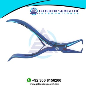 Alicates para Extensiones de Cabello con Micro Anillos, Alicates para Remover Micro Locks, Recubiertos de Color Azul - Product Image 2