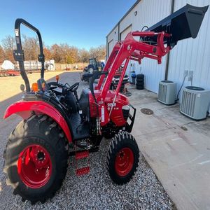 Tracteur à roues 4WD multifonctionnel Mini tracteur agricole 70HP Moteur diesel Tracteur de pelouse avec boîte de vitesse et pompe à noyau pour fermes - Product Image 3