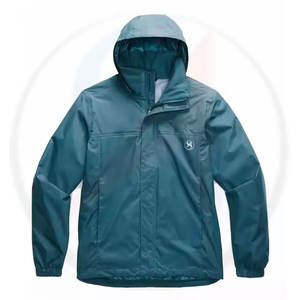Chaqueta impermeable para lluvia al aire libre para hombres Abrigo de senderismo transpirable a prueba de viento - Product Image 1