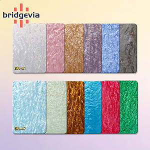 Plaque en acrylique moulé blanc nacré de 3 mm, format personnalisé, 100 % PMMA, pour décoration intérieure, sous-verres, découpe et gravure laser - Product Image 1