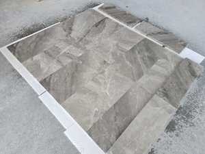 Mármol Gris Atlántico 2026, Acabado Arenado y Cepillado, Antideslizante, 2x40x80cm, Revestimiento para Paredes, Pisos, Piscinas, Dormitorios, Baños y Escaleras - Product Image 5