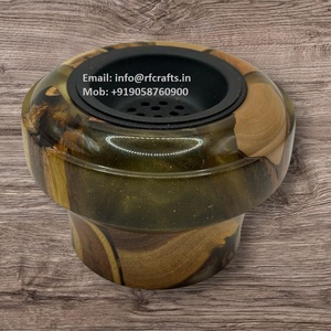 Quemador de incienso Lobaandan Bakhoor de madera de latón de alta calidad con fragancia de sándalo, uso religioso, manualidades RF para todas las estaciones - Product Image 5