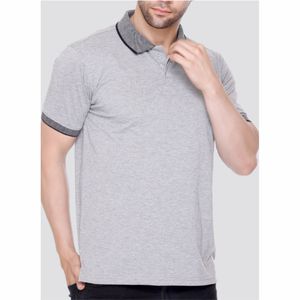 Camiseta Polo de seda de hielo de secado rápido personalizada Camiseta Polo de seda de hielo de verano Camiseta Polo blanca para hombres Seda de hielo - Product Image 3