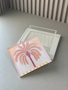 Modern Elegant Clear Acrylic Chocolate <b>Storage</b> <b>Box</b> with Golden Divider Perfect for Eid, Diwali, and Gifting - Product Image 3