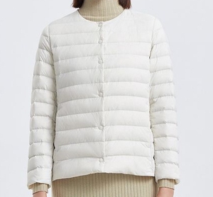 Chaqueta acolchada ligera impermeable personalizada para mujer, chaqueta de invierno para mujer, reversible, novedad de 2024 - Product Image 3