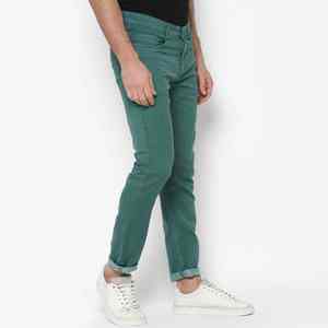 กางเกงยีนส์ผู้ชายทรงตรง น้ำหนักเบา ดีไซน์ใหม่ ระบายอากาศได้ดี แห้งเร็ว ทันสมัย คุณภาพสูง พร้อมโลโก้ - Product Image 5