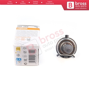 BHL600 1 Piece CLASSIC 64193CLC 12V 60/55W <b>H4</b> P43t Halogen Bulb for Headlight Low-Beam High-Beam Fog Lamp - Product Image 4