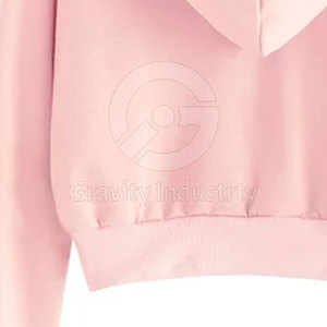 Sudadera Corta con Capucha para Mujer, de Alta Calidad, Informal, para Invierno, con Logotipo Frontal, Ecológica, Personalizable, a Precio Razonable - Product Image 5