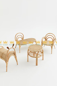 Taburete de ratán para chico hecho a mano de Vietnam, duradero para el hogar, taburete de bambú de ratán al mejor precio - Product Image 4