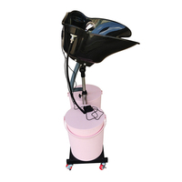 Salon de coiffure meubles Portable réglable Salon de coiffure bassin évier shampooing bol pour Salon de coiffure shampooing chaise