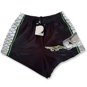 Wholesale Customizable Rugby Footy <b>Shorts</b> for Unisex Adults Pockets Breathable High Quality 100% <b>Polyester</b> Sublimation Print - Product Image 1