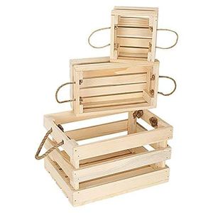 Caja de regalo de Navidad de madera con logotipo grabado con tapa para decoración navideña y caja de almacenamiento para múltiples juguetes y adornos - Product Image 2