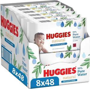 Paquete a Granel de Toallitas Huggies Natural Care, Paquetes de Recarga Prácticos Huggies Natural Care para Hogares, Guarderías y Centros Infantiles - Product Image 1