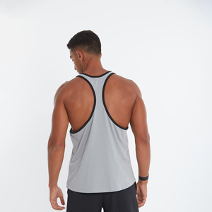 Camisetas sin mangas de gimnasio personalizadas para hombre, chaleco deportivo sin mangas de secado rápido, fabricante de ropa deportiva OEM y ODM al por mayor en Pakistán - Product Image 2