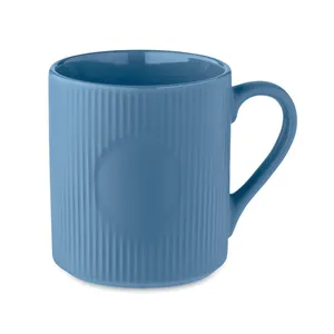 Taza de Cerámica Personalizada con Diseño Acanalado, Tazas de Cerámica Premium para Merchandising - Product Image 4