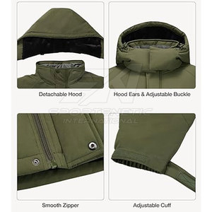 Chaqueta de Esquí Softshell para Hombre con Tejido Transpirable y Características Cortavientos, Ideal para Uso en Exteriores en Invierno - Product Image 5