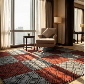 Alfombra de Espuma EVA Encastrable de 10 mm, 60x60 cm – Suelo Suave con Reducción de Ruido para Oficina y Hotel - Product Image 1