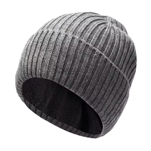 Winter Cap's Fashionable Casual Wear <b>Beanie</b> Jacquard Comfortable Stylish Out Wear Top Selling Street Winter Wear <b>Beanie</b> Cap - Product Image 2