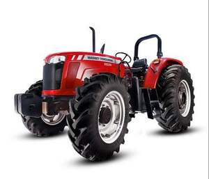Tractor de ruedas Massey Ferguson MF 385 de 25HP con componentes centrales que incluyen bomba de engranajes de motor y caja de cambios - Product Image 1