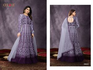 Hoàng gia xuất khẩu nặng bướm <span class=keywords><strong>Net</strong></span> thêu làm việc với chuỗi dài tầng <span class=keywords><strong>anarkali</strong></span> áo choàng phù hợp với ăn mặc với đá làm việc cho mua hàng - Product Image 4