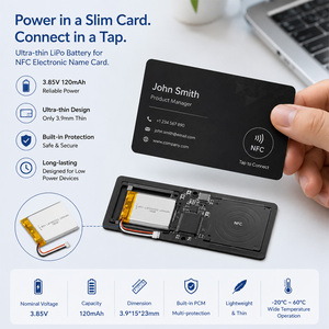 Batería de Litio de Bajo Consumo y Larga Duración Beron Power BL-V 391523 de 120 mAh para Auriculares Bluetooth, Temperatura de Funcionamiento de -20~60 °C - Product Image 3
