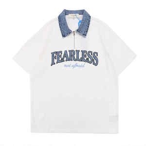 Camiseta de 100% algodón de gran tamaño para hombre Camiseta al por mayor de método de impresión digital impresa personalizada de alta calidad - Product Image 1