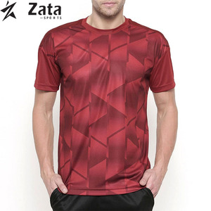 Camisetas Personalizadas de Sublimación Sólida 100% Poliéster Ecológicas de Secado Rápido y Corte Regular para Hombre - Product Image 1