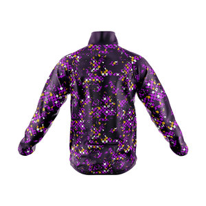 Veste coupe-vent de randonnée et de course à pied 100% polyester pour hommes, 2 en 1, fermeture éclair, poche, vêtements personnalisés, fabricants de vêtements - Product Image 2