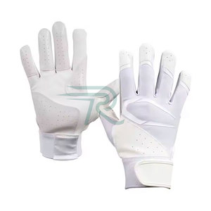 ถุงมือเบสบอลหนังสำหรับเล่นกีฬาถุงมือตีแบบปรับแต่งได้เกรดมืออาชีพ - Product Image 1