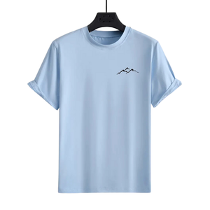 T-shirts de course en coton 100% pour femmes, respirants, confortables, tricotés, shorts courts sexy, impression de logo personnalisée, doux, décontractés, fitness - Product Image 3