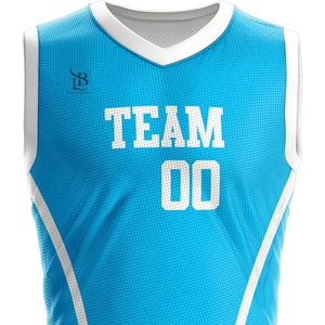Uniforme de basket-ball de haute qualité en polyester 100%, meilleur design, vêtements de sport personnalisés pour l'extérieur, uniforme de basket-ball - Product Image 5
