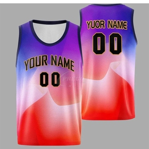 Maillot de basketball léger le plus vendu, personnalisable OEM, 100 % polyester, uniforme d'équipe, vente en gros - Product Image 3