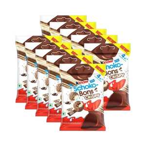 ขนมปังกรอบแข็งแข็งรสหวาน kindero Bueno ช็อคโกแลตแสนอร่อยบิสกิตถั่วแพ็คขนมผลไม้ - Product Image 2