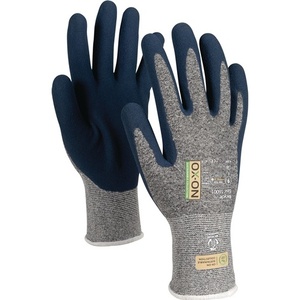 Gants de jardin recyclés OX-ON 16001 bleus/bleu clair, taille 10, conformes aux normes EN 388 et EN 420+A1, EPI catégorie II, lot de 12 - Product Image 1