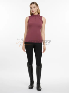 Évacuation de l'humidité, couche de base d'équitation pour femmes, chemise d'équitation à manches longues avec technologie de séchage rapide, construction légère - Product Image 3