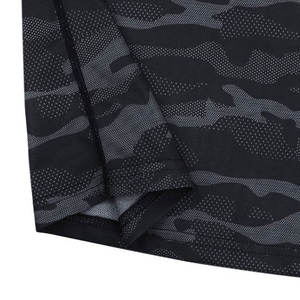 Venta al por mayor logotipo personalizado hombres camisa de compresión de manga corta ropa de gimnasio Fitness camisetas para hombres - Product Image 5