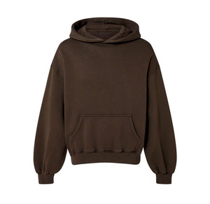 High Quality Autumn Heavy Weight 360GSM 100%Cotton Fleece Hoodies for Men - Product Image 6