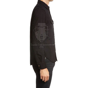 Chemise en jean pour homme, col rabattu, matière jean, design optimal, léger, haute qualité, prix bas - Product Image 4