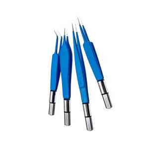 Pinzas Bipolares Europeas Manuales de Alta Calidad, Instrumentos Quirúrgicos para Cirugía General, Certificación CE, Caronia Surgical CS-RAF-105 - Product Image 1