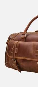 Bolsos de lona de viaje de cuero de lujo personalizados para hombres y mujeres bolso de cremallera Boston de diseñador de negocios al aire libre cuero de lujo personalizado - Product Image 4