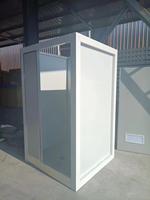 Toilettes portables respirantes en panneaux sandwich Anshiju Industrial Design, garantie 2 ans, pour adultes, usage bureau et hôtel, conteneur