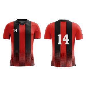 Camisetas de Fútbol de Nuevo Estilo, Color Sólido, Talla Juvenil, Camiseta de Fútbol Profesional, Ropa Deportiva para Equipos - Product Image 1
