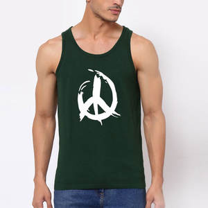 Camisetas sin Mangas para Hombre, Tejido de Spandex/Algodón, Casuales, para Gimnasio y Fitness, Transpirables, Antiarrugas, Tallas Grandes, Secado Rápido, Ecológicas, Envío Inmediato - Product Image 1